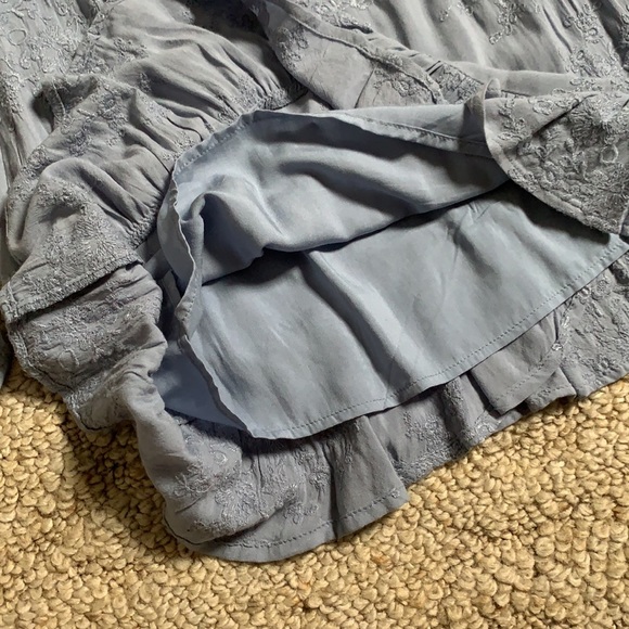 Ruffle Floral Sewn Skirt - Picture 7 of 7